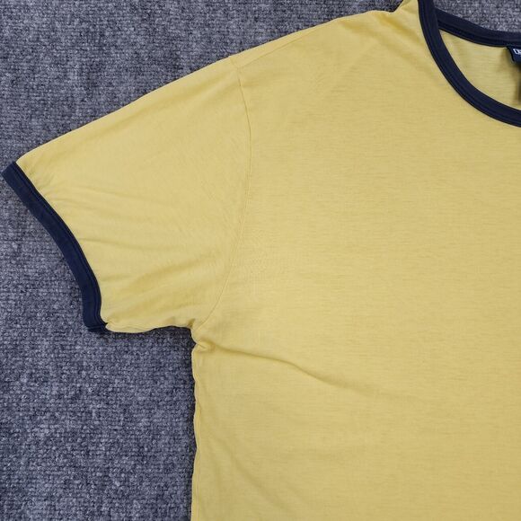 VTG Polo Ralph Lauren Shirt Mens Large Yellow Short Sleeve Hand Crafted Canoes - Picture 12 of 15